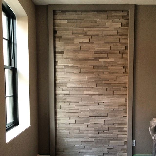 Silver Fox Feature Wall Installation