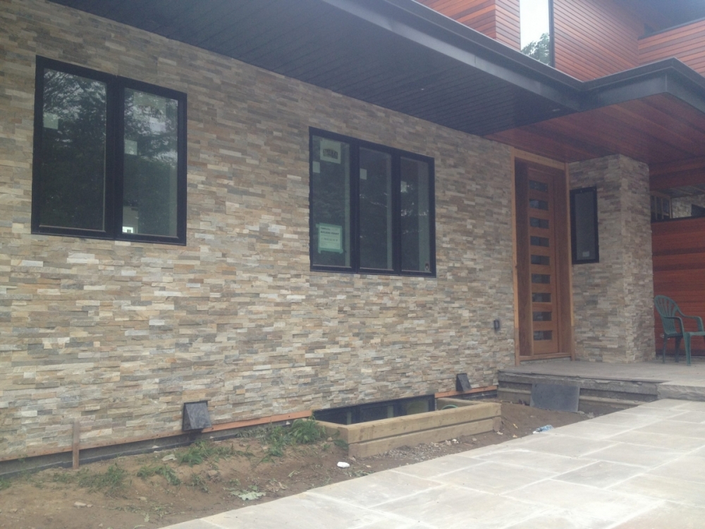 Sydney Yellow 3D Erthcoverings Modern Stone Install