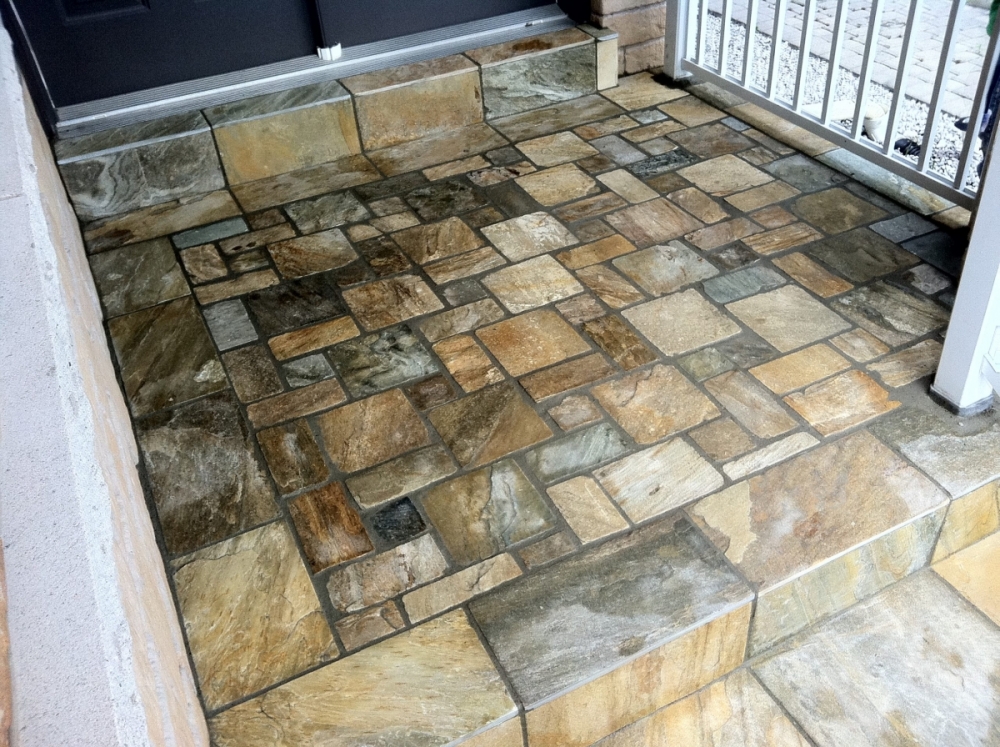 Sydney Yellow ILPM and Tile Erthcoverings Natural Stone Install