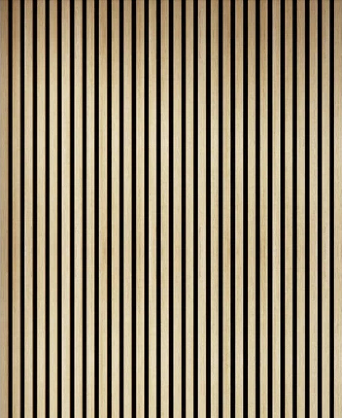 oak wood wall slats